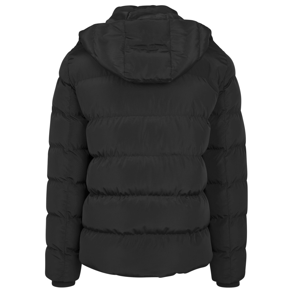 Urban Classics - Boys Hooded Puffer Veste enfant - Noir